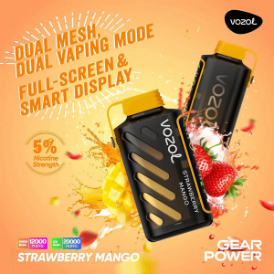 Vozol Gear Power 20000 Puffs Strawberry Mango 5%